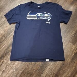 NFL SEAHAWKS Football Short Sleeve Tee Shirt Large 14/16